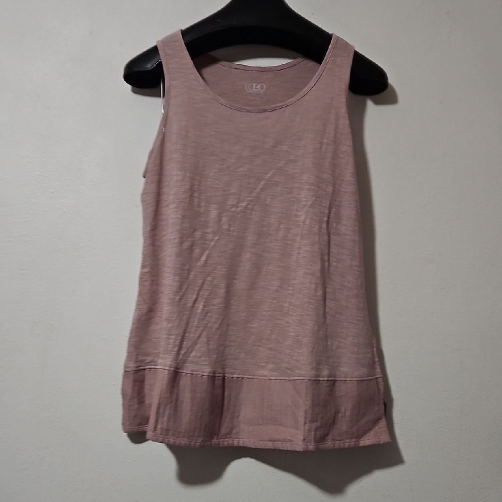 Logo By Lori GOLDSTEIN Mauve Tank Top